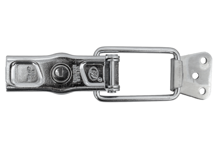 Zijkoppeling met STEELPRESS ZB-13A+Z-11A bevestiging, compleet slot aan de zijkant van de aanhanger met sleutel
