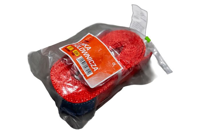 OUTLET Sleepkabel met haken UNITRAILER sleepband 4,5m/50mm/5t oranje