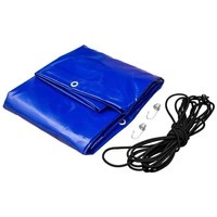 OUTLET Platte afdekzeil UNITRAILER voor aanhangers blauw 264x150 cm GARDEN 265 KIPP en EXPERT 2615