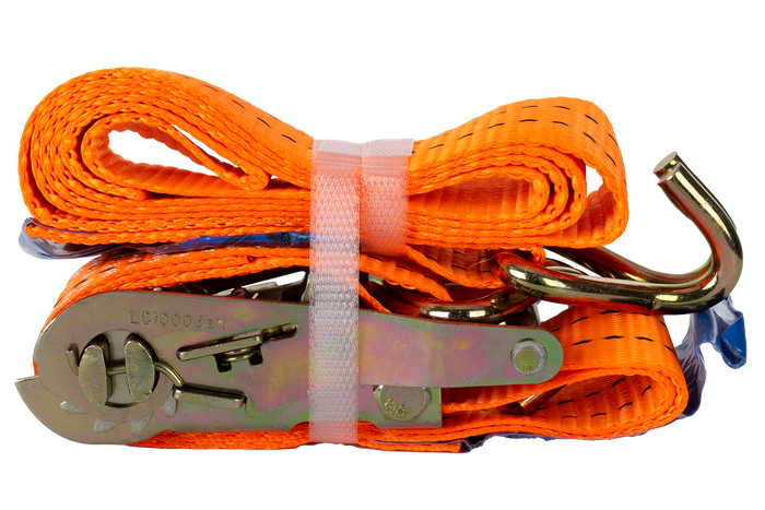 UNITRAILER 2m/35mm/2t oranje transportband met spaninrichting