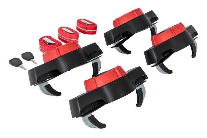 Atera Casar L dakkoffer zwart metallic