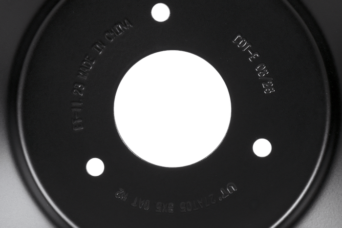 UNITRAILER stalen velg zwart 5ATx8"H2 3x90 ET:-11.23