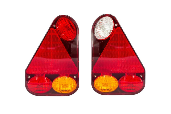 ASPÖCK EARPOINT III achterlichten 6 functies links+rechts