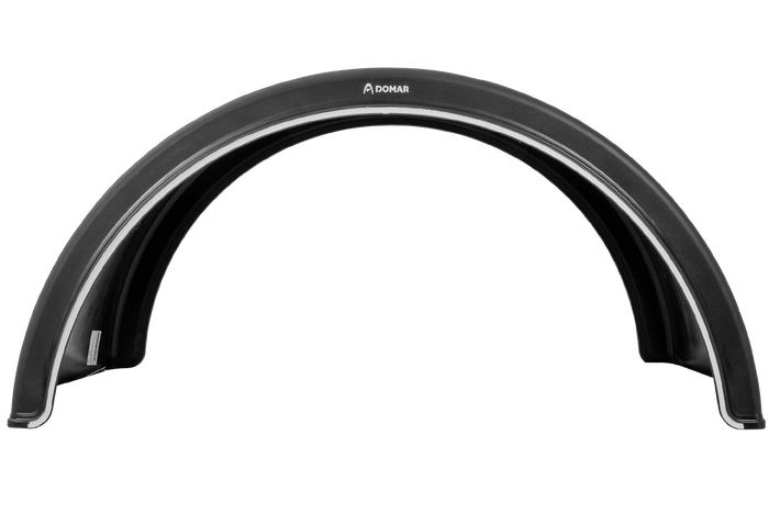 Dubbele spatbord voor aanhanger 19,5-22,5" DOMAR DK1670 wielkast 1280/650mm