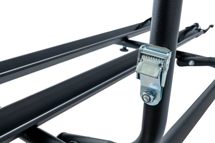 Fietsendrager reservewielhouder Peruzzo Brennero 4x4 - voor 2 fietsen met montagerails (zwart)