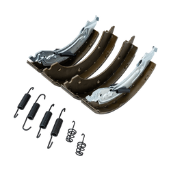 Remschoenen 250x40 voor geremde assen KNOTT 25-2025 Backmat KOMPLET