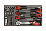 Gereedschapskist 80 stuks YATO YT-38951