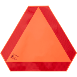 HERMON reflecterende sticker, langzaam rijdende gevarendriehoek, 300x120mm