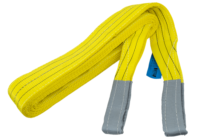 HEFFA kraanhijsband 6m/90mm/3t met lussen