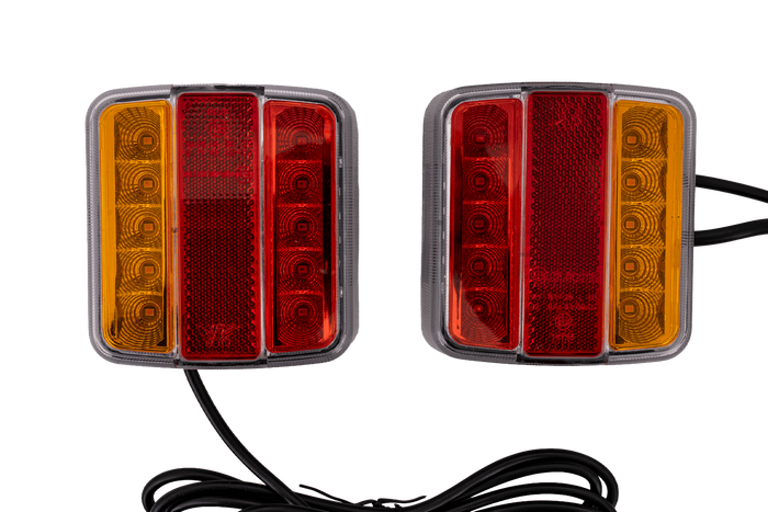 TT Technology TT.12007 LED achterlichten 4 functies links + rechts, met magneet