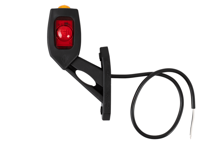 HORPOL LD 2109/P LED rechts markeringslamp op een rubberen arm