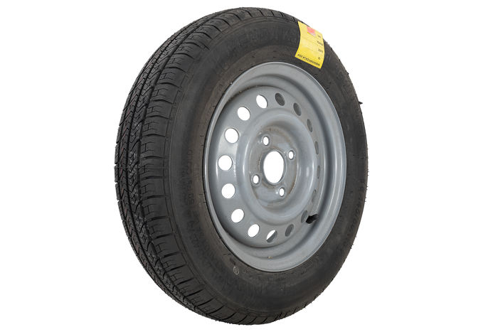 OUTLET Aanhangwagenwiel KENDA BAND 145/80 R13 78N KENDA VELG 4Jx13"H2 4x100 ET:30