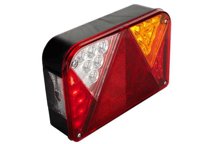 DOBPLAST DPT35 LED achterlichten + MANTES kabelboom 4,1m 13-PIN