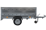 Enkelassige aanhanger 230x125 UNITRAILER GARDEN 230 KIPP met BIS-zijwanden