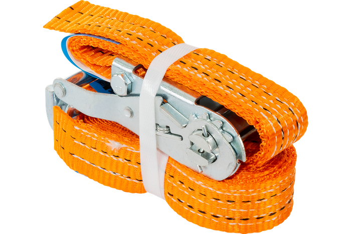 UNITRAILER 4m/35mm/2t oranje transportband met spaninrichting