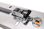 Set van vier HEFFA CARLINE 130 spanbanden voor sleepwagens wielbevestigingsbanden 2,8m/35mm/3t VDI 2700