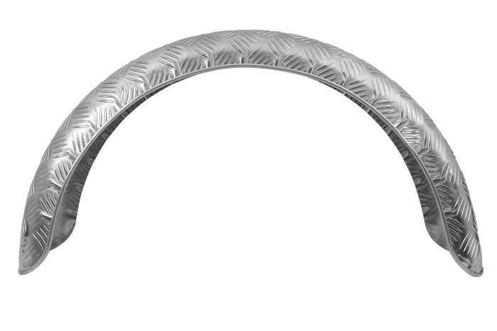 Spatbord voor aanhangwagen 14-15" DOMAR D29122 wielkast 770/200mm