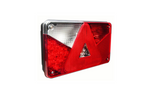 ASPÖCK MULTIPOINT V LED-achterlicht bajonet 8-pins 7 functies links
