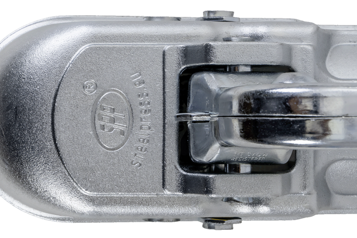 STEELPRESS BC-3000C-00-00+Z2 kogelkoppeling voor 3000kg aanhangwagen met 35-50mm buisdissel, gietijzer