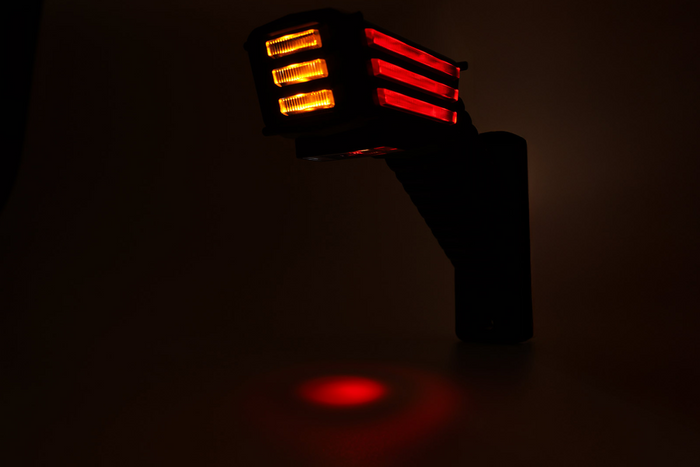 WAŚ 2554L W297.4.1 SPOT LED-markeringslamp, links, op een arm