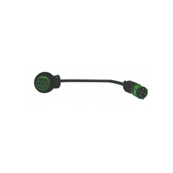 Bajonetadapter 5-pins / haakse connector ASS2 7-pins ASPÖCK rechteradapter