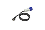 Adapter met geaarde stekker en CEE-aansluiting 16A ProPlus 373527DE kabel 150 cm