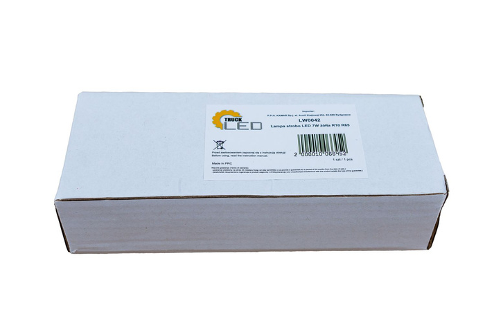 Gele 7W LED-waarschuwingslamp LW0042