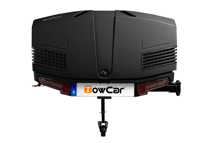 Towbox V3 Camper zwart - bagagebox voor op de trekhaak