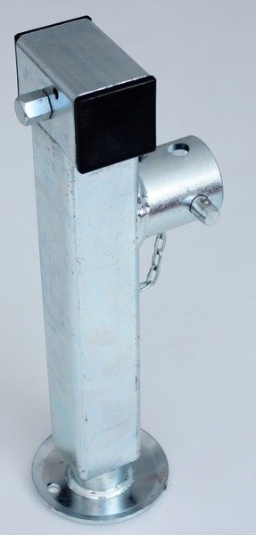 WINTERHOFF SF60-19-280 uitschuifbare krukassteun voor 1300 kg vlakke aanhanger 415-655 mm