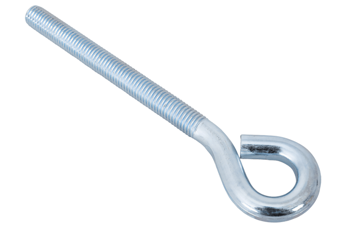 DROMET HO M12x170 schroefhaak met gesloten (oog) uiteinde
