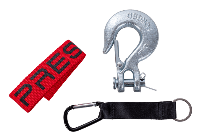 Elektrische lier voor aanhanger PRESKO T-REX 3.0 12V 1360kg met 11m stalen kabel