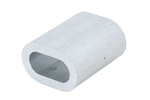 Aluminium connector voor touwen DROMET ZLA.8 bus voor 8mm touwen