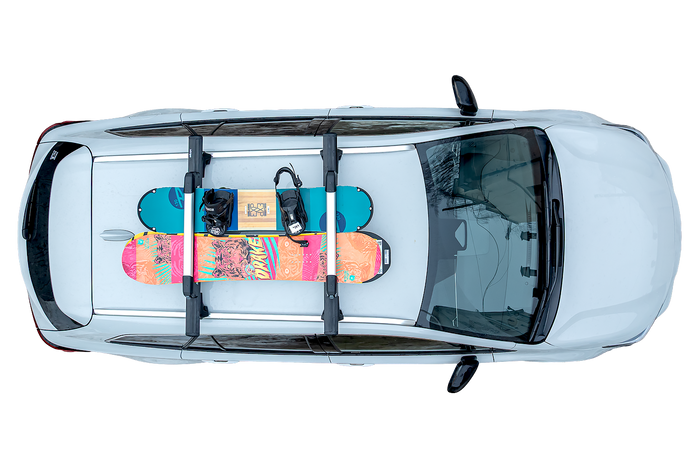 Inter Pack Frostline 4 - aluminium houder voor 4 paar ski's of 2 snowboards