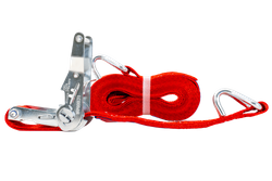 UNITRAILER 6m/35mm/2t rode transportband met spanner