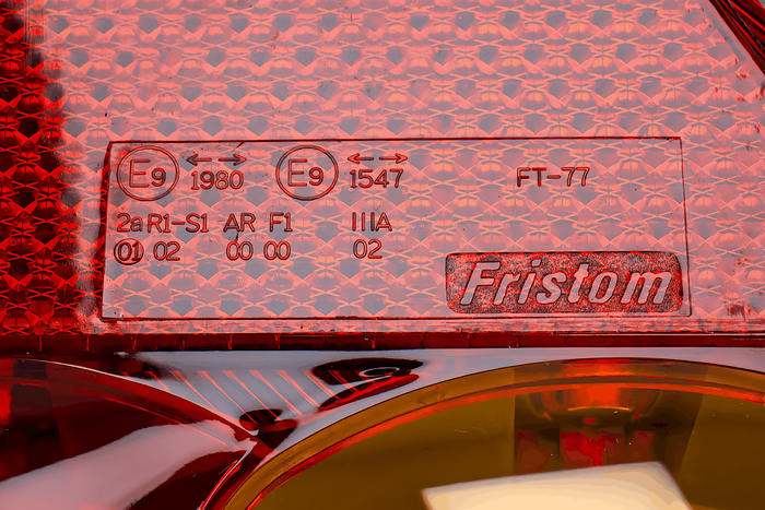 FRISTOM FT-77 achterlicht, 5 functies, links