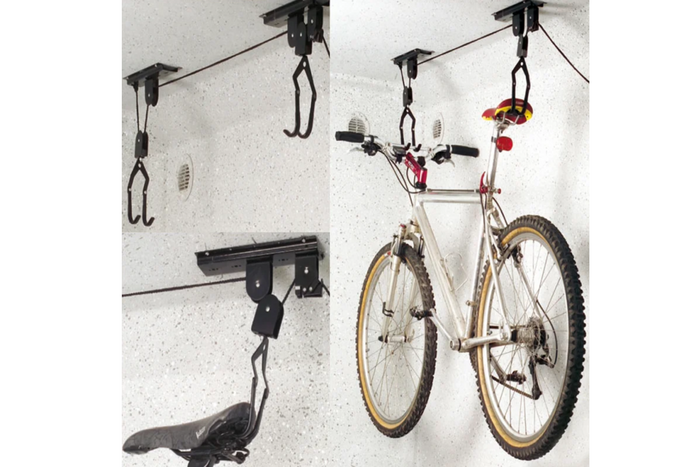 ProPlus 730915 Plafondfietsenhanger met automatische vergrendeling, draagvermogen 20 kg