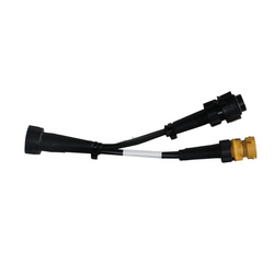 ASPOCK 5-pins bajonetadapter met mistlamp- en achteruitrijlichtaansluiting 0,1 m