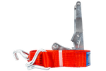 UNITRAILER 8m/50mm/5t rode transportband met spanner