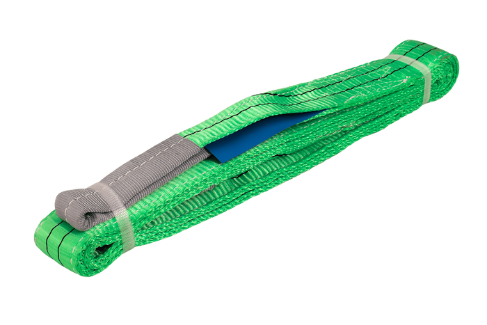 HEFFA hijsband 3m/60mm/2t met lussen