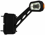 HORPOL LDCC 2713 LED linker markeringslamp op een rubberen arm, met achteruitrijsensor