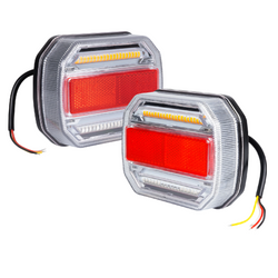 TT TECHNOLOGY TT.12018L+TT.12018P LED-achterlichten met 4 functies links en rechts
