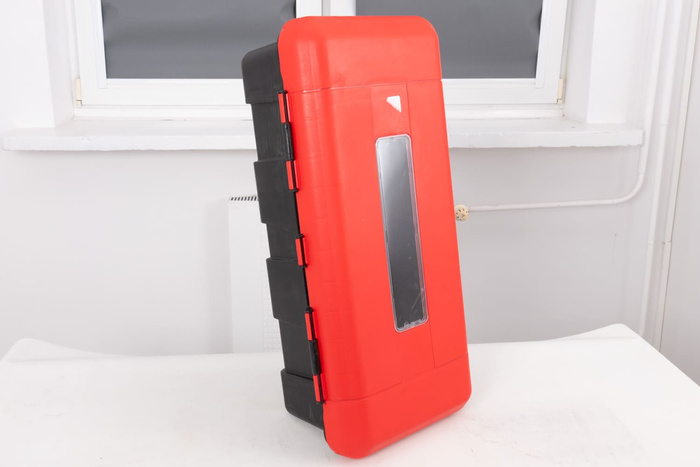 OUTLET Brandblusserbox 6/9kg DAKEN 82130 REGON 715x335x240mm rood