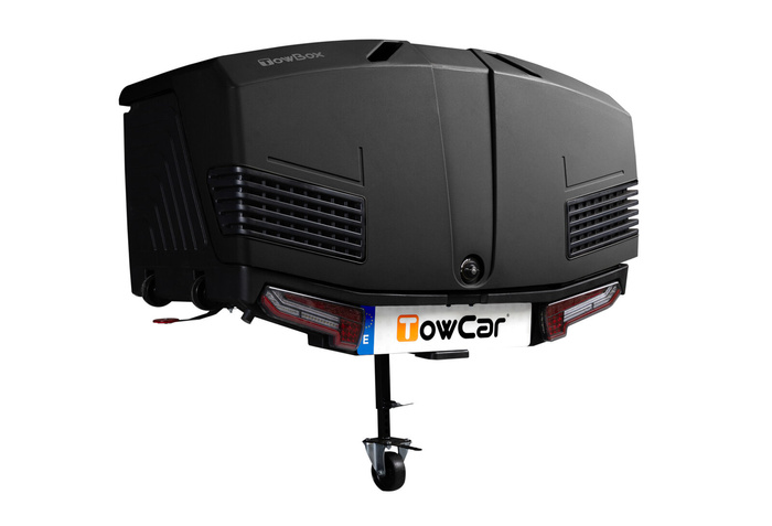 Towbox V3 Camper zwart - bagagebox voor op de trekhaak