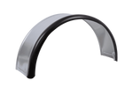Aanhangwagen spatbord 13-15" DOMAR DK7110 wielkast 820/240mm metaal met rubberen rand