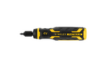 STANLEY 4V schroevendraaier met accu, oplader en bits 