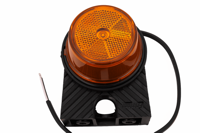FRISTOM FT-059 LED universele markeringslamp in oranje met hoekbeugel