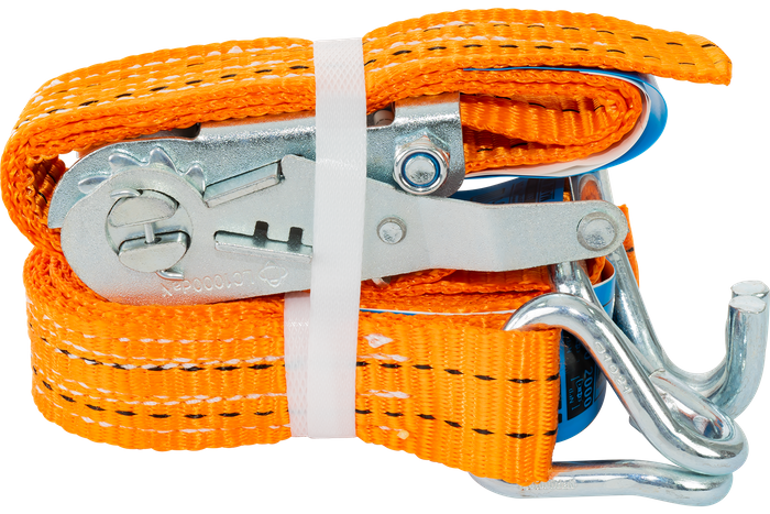 UNITRAILER 4m/35mm/2t oranje transportband met spaninrichting