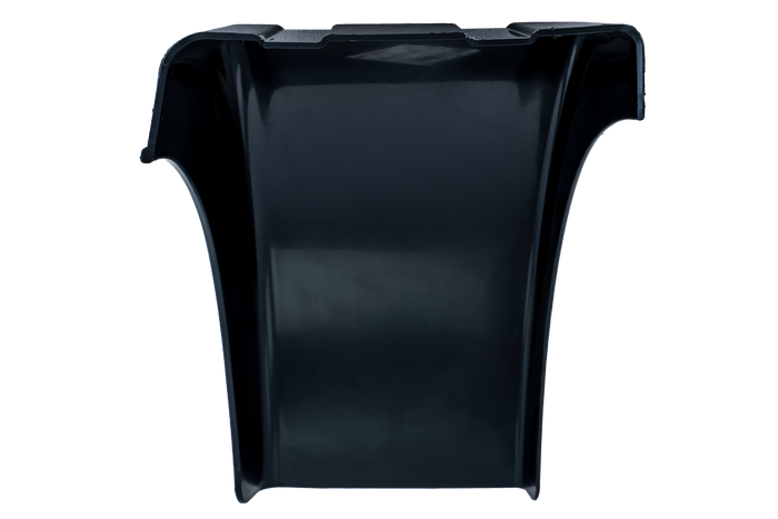 Half spatbord voor aanhanger DOMAR DR1012201 wielkast 384/200mm rechts