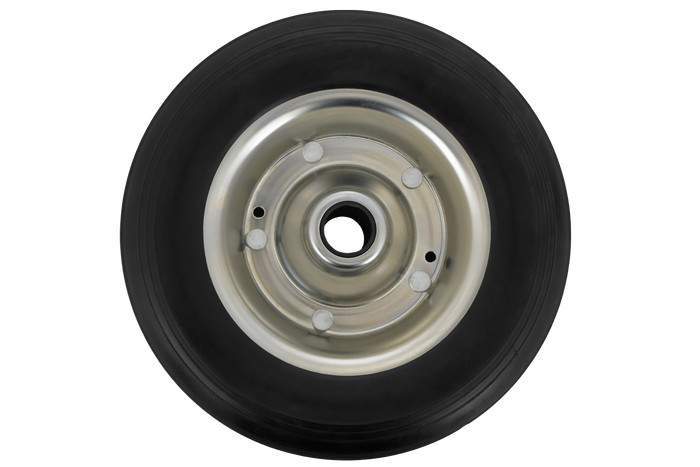 Reservewiel voor het KNOTT 4802799X neuswiel, gemaakt van massief rubber, 200x50 mm.