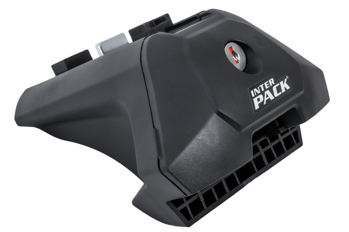 Inter Pack Virgo IR 110 (G2) dakdrager met geïntegreerde dakrails (zwart)